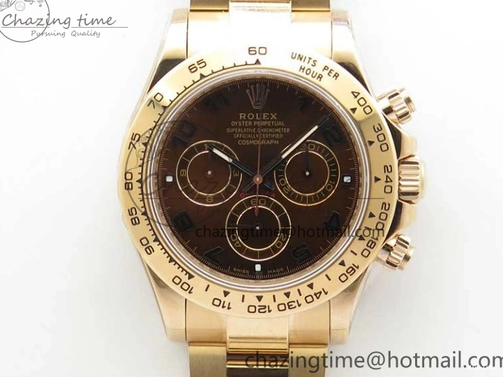 MiroTime 0421 Daytona 116508 RG Noob 1:1 Best Edition 904L SS Case and Bracelet RG Dial Numbers SA Comfortable 2704